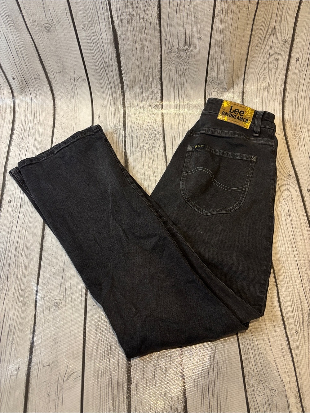 Lee Daydreamer collab women’s size 27/28 Black Relaxed Jeans